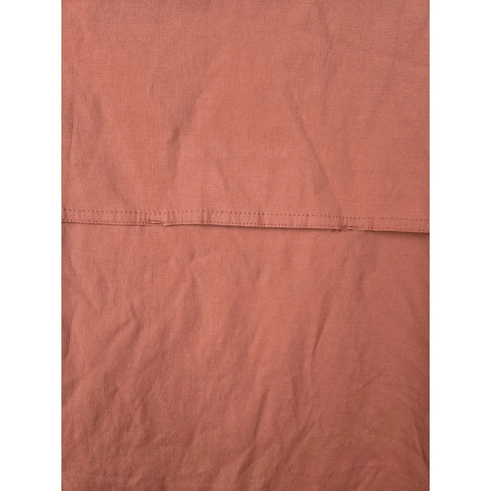 Coleman‎ Mens XXL Salmon Pink Short Sleeve Vented Fishing Hiking Utility Shirt